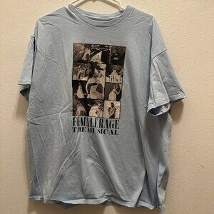 Taylor Swift Fan Made Eras Tour T-Shirt Size XL NO TAGS